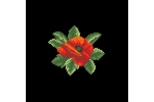 Дизайн (схема для вишивання) "Poppy Flower (Мак)" EP008